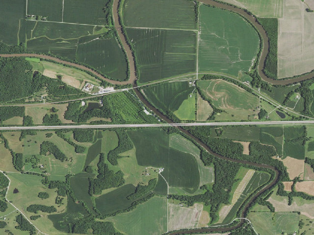Aerial image of Harriman Hill Access