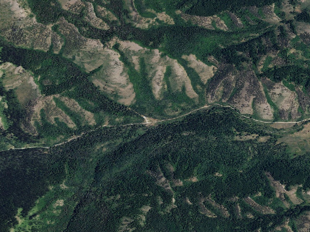 Aerial image of Harrys Hollow
