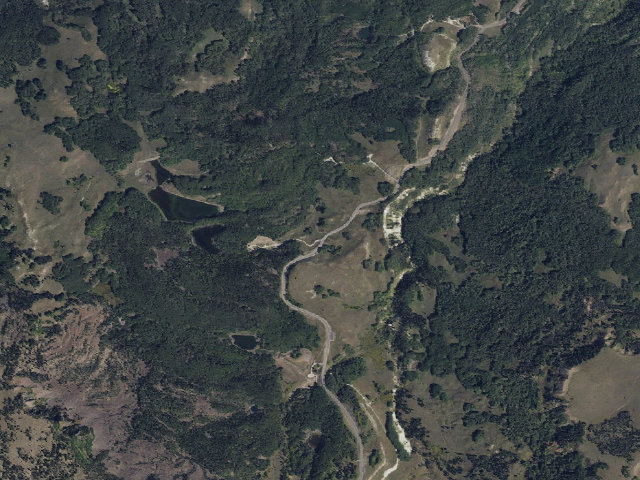 Aerial image of Harves River Cua Dispersed