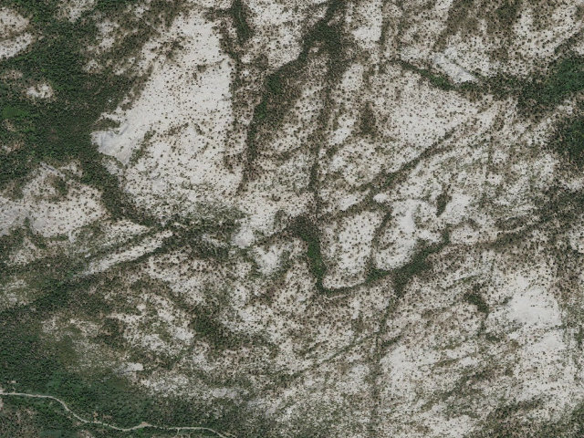 Aerial image of Hatch Lake Staging