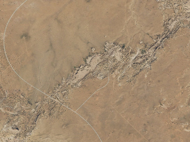 Aerial image of Hatch Point Campground