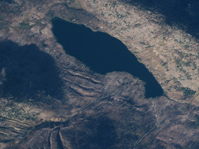 Aerial image of Hatchery Campground