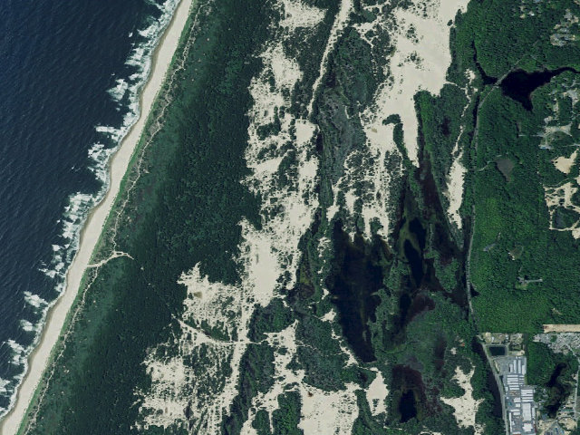 Aerial image of Hauser Sand Camping site 74