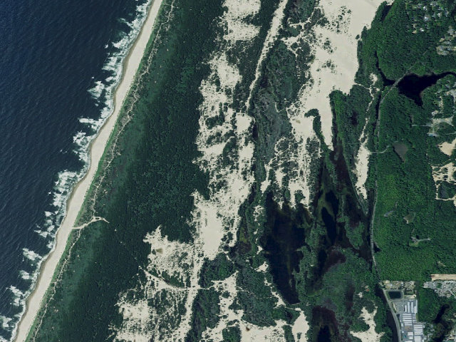 Aerial image of Hauser Sand Camping site 75