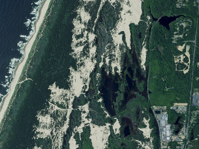 Aerial image of Hauser Sand Camping site 76
