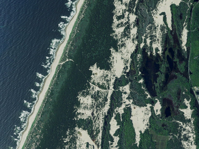 Aerial image of Hauser Sand Camping site 78