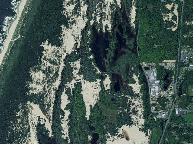 Aerial image of Hauser Sand Camping site 80