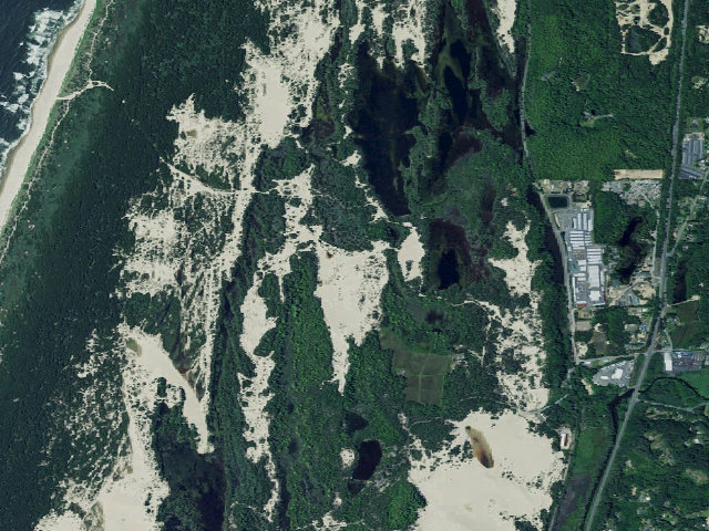 Aerial image of Hauser Sand Camping site 81