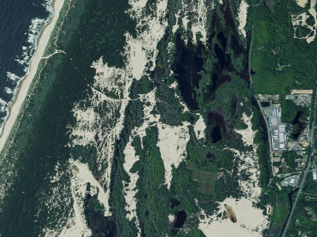 Aerial image of Hauser Sand Camping site 82