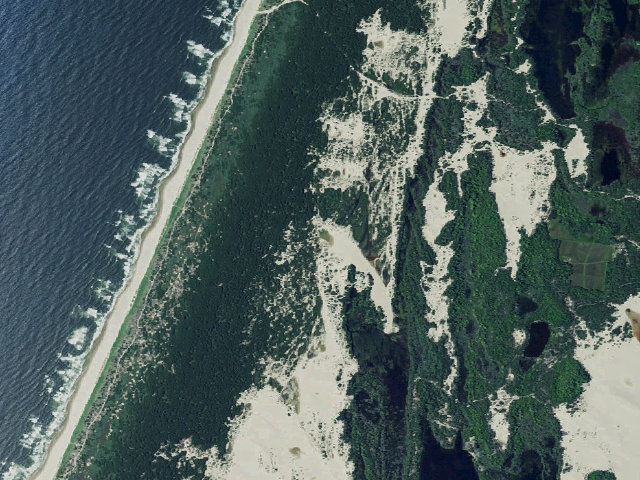 Aerial image of Hauser Sand Camping site 84