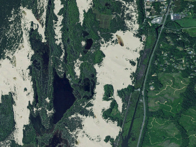 Aerial image of Hauser Sand Camping site 94
