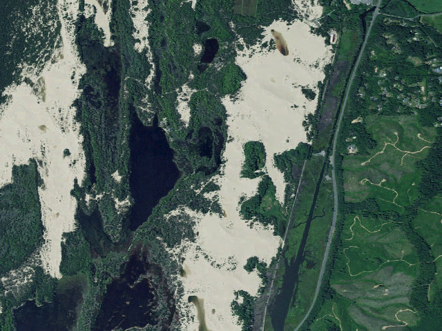 Aerial image of Hauser Sand Camping site 95