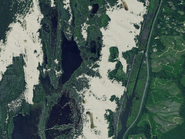Aerial image of Hauser Sand Camping site 96