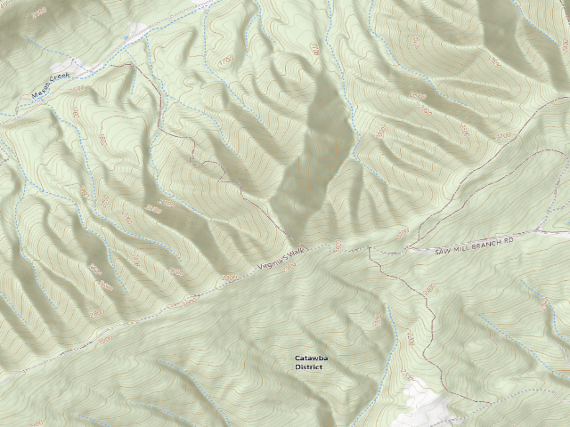 USGS topographic map of Havens WMA