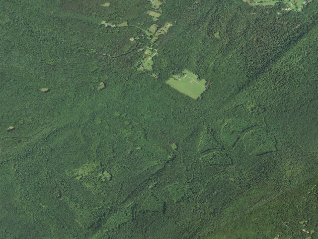 Aerial image of Hawk Campground