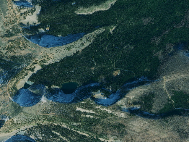 Aerial image of Hawkins Lakes
