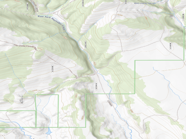 USGS topographic map of Haymaker Dispersed