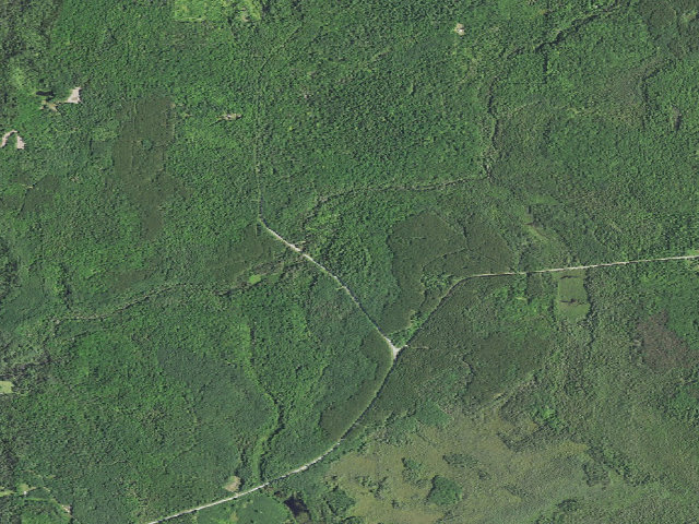 Aerial image of Haymeadow Creek Campground