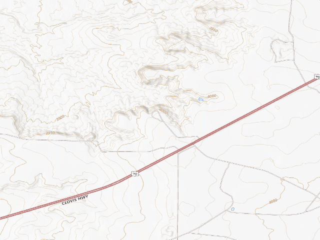 USGS topographic map of Haystack Mountain Off-Highway Vehicle Area