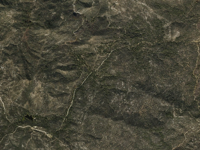 Aerial image of Hazlett Hollow Campground