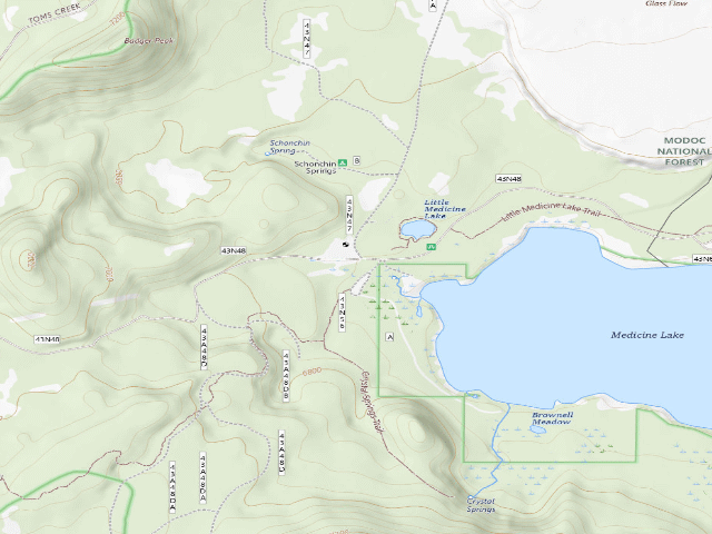 USGS topographic map of Headquarters