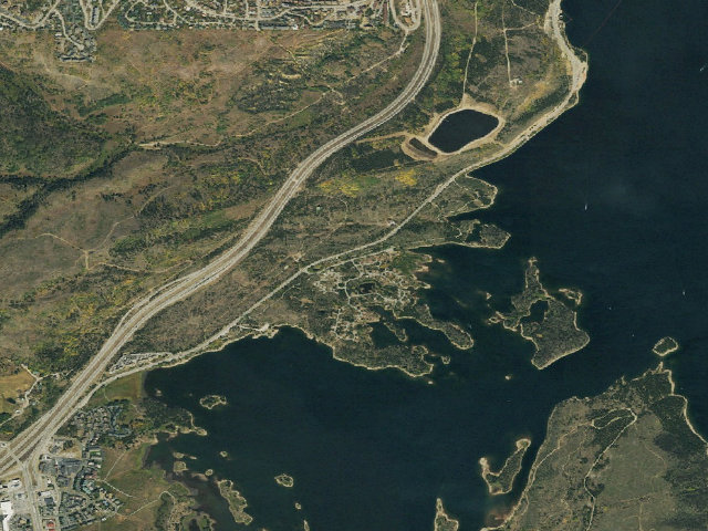 Aerial image of Heaton Bay Cg