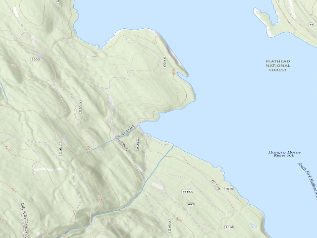 USGS topographic map of Heinrude North Point