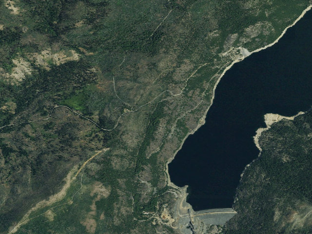 Aerial image of Hell Hole Cg