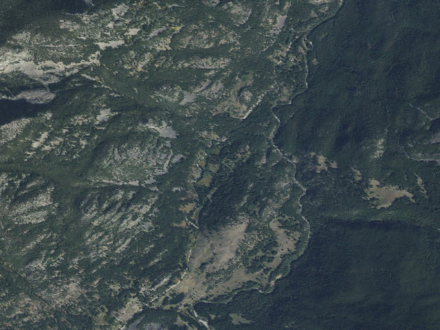 Aerial image of Hells Canyon