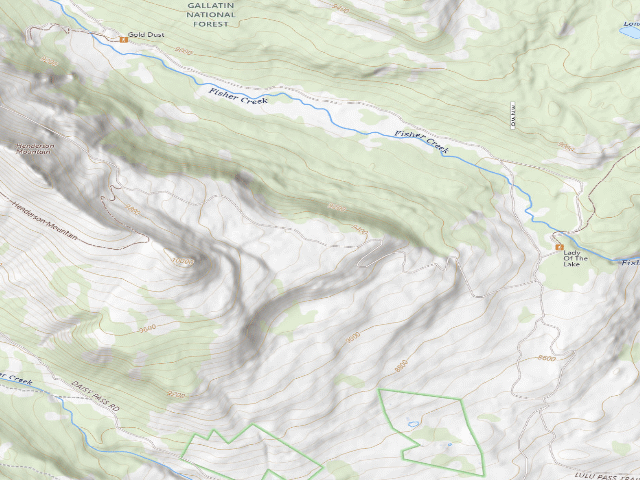 USGS topographic map of Henderson-003