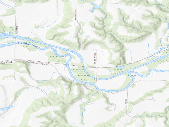 USGS topographic map of Hennepin Canal State Trail - Lock 6 Campground