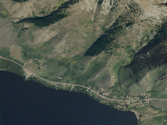 Aerial image of Henry'S Lake Wilderness Study Area
