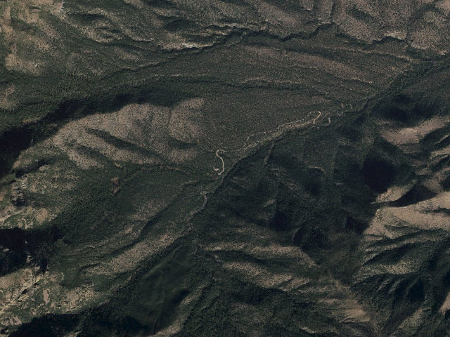 Aerial image of Herb Martyr Campground