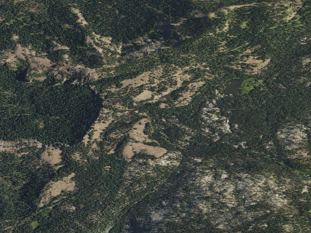 Aerial image of Herring Reservoir