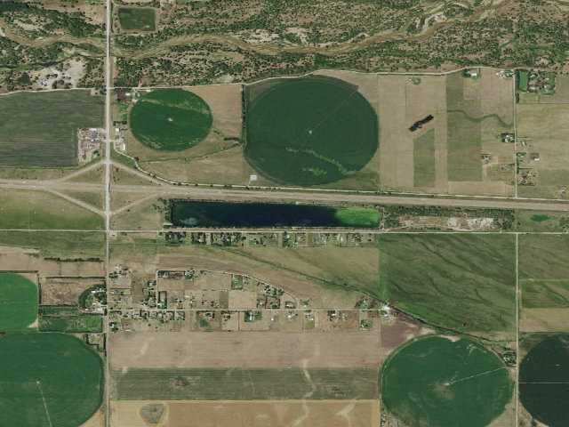 Aerial image of Hershey WMA