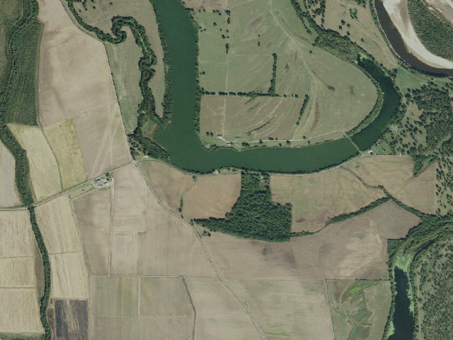 Aerial image of Hervey Access Camping Area
