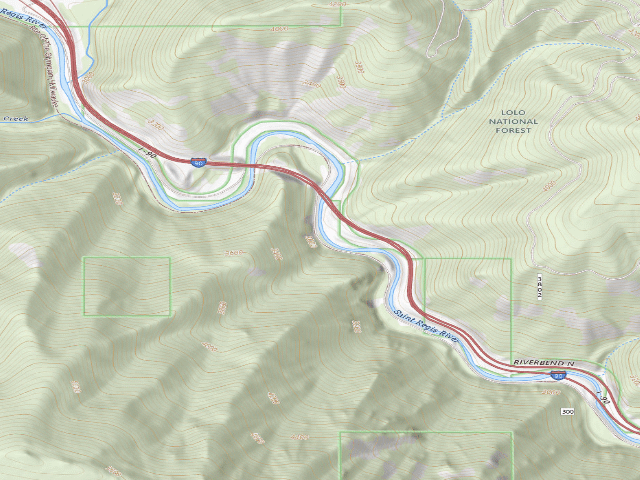USGS topographic map of Hiawatha 10