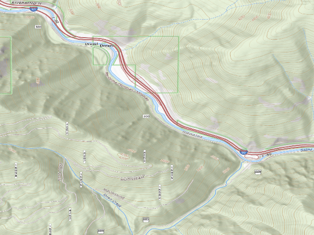 USGS topographic map of Hiawatha 12