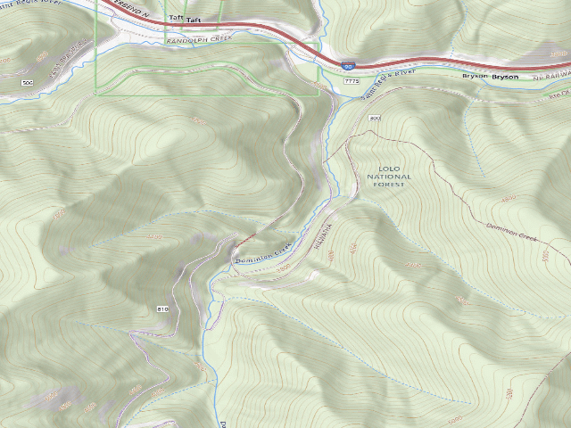 USGS topographic map of Hiawatha 4