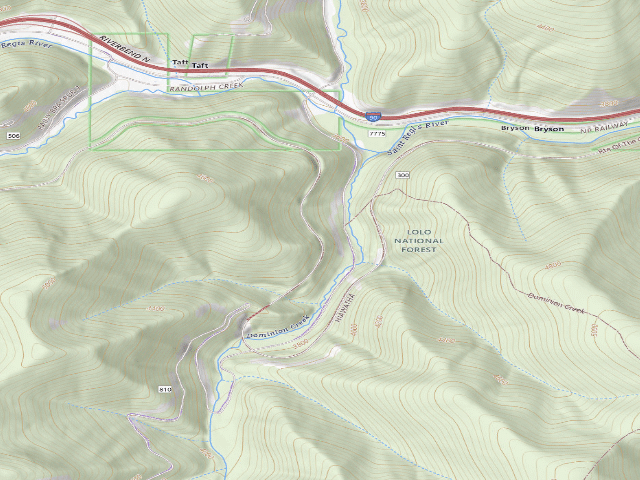 USGS topographic map of Hiawatha 5