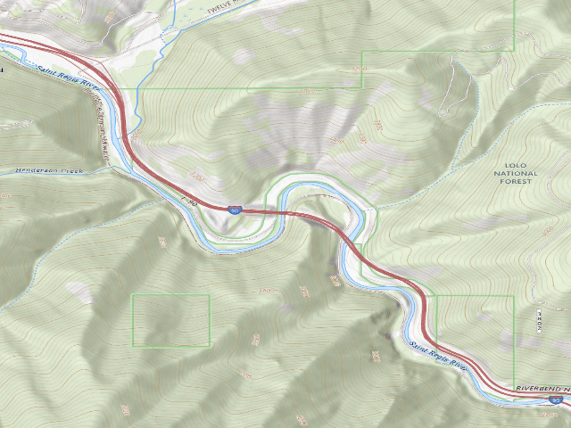 USGS topographic map of Hiawatha 6
