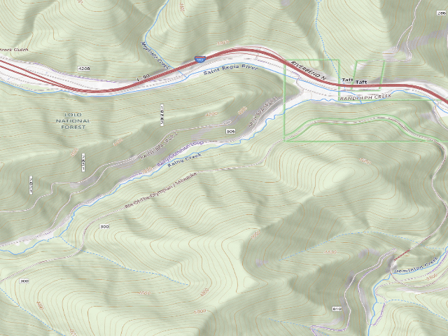 USGS topographic map of Hiawatha 6