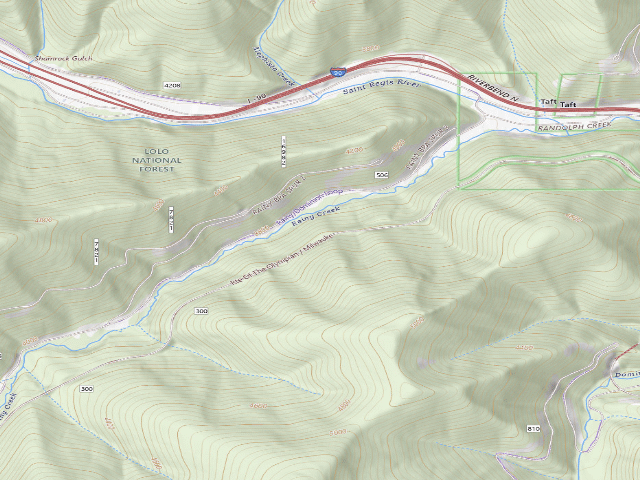 USGS topographic map of Hiawatha 7