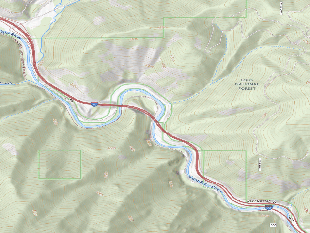 USGS topographic map of Hiawatha 9