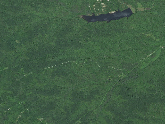 Aerial image of Hickory Ridge Roadside Dispersed Campsite 13 (Hoosier NF)