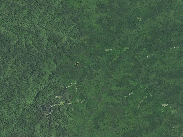 Aerial image of Hickory Ridge Roadside Dispersed Campsite 18 (Hoosier NF)