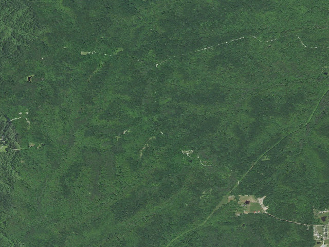 Aerial image of Hickory Ridge Roadside Dispersed Campsite 19 (Hoosier NF)