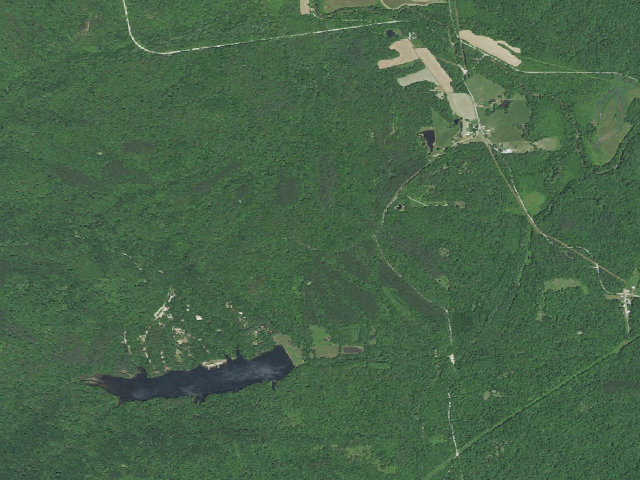 Aerial image of Hickory Ridge Roadside Dispersed Campsite 6 (Hoosier NF)