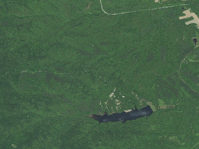 Aerial image of Hickory Ridge Roadside Dispersed Campsite 7 (Hoosier NF)