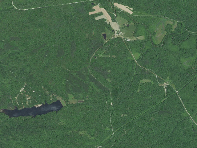 Aerial image of Hickory Ridge Roadside Dispersed Campsite 8 (Hoosier NF)